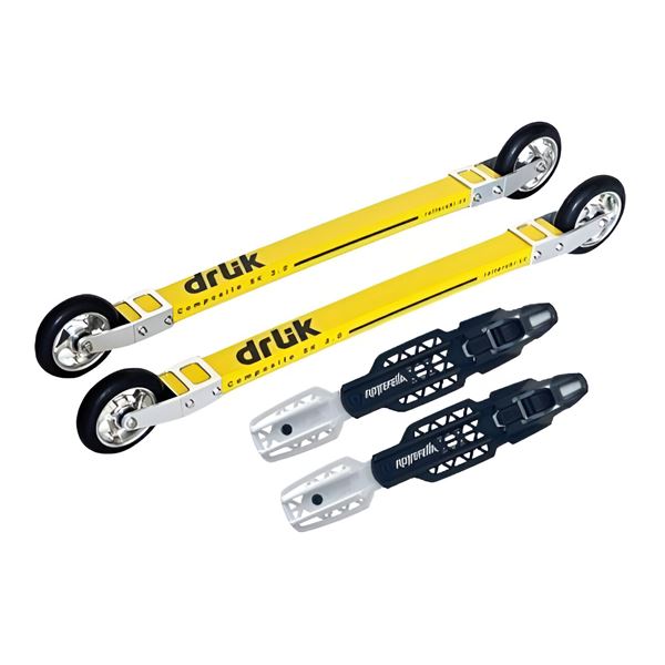 Drlik Skate Composite 3.0 + Rottefella Rollerski kolečkové lyže